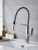 Смеситель для кухни Haiba HB73827 хром