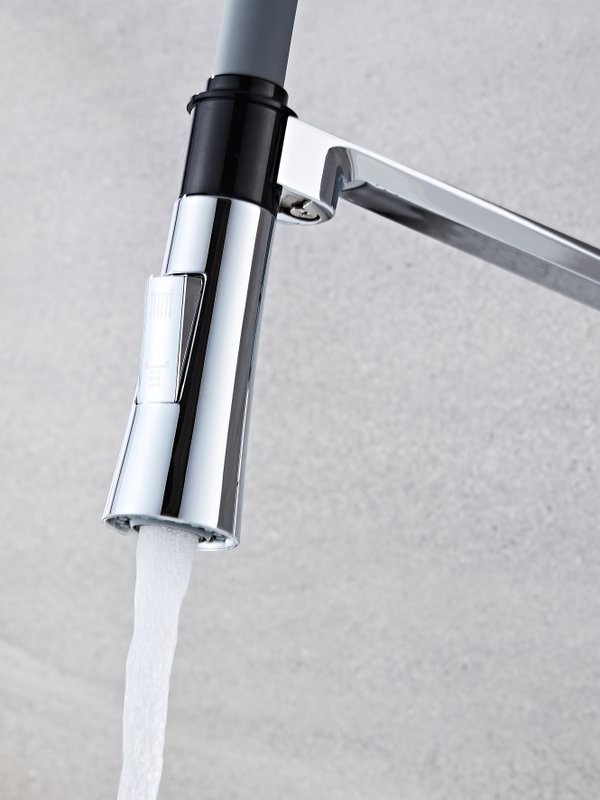 Смеситель для кухни Haiba HB73827 хром