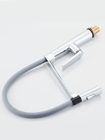 Смеситель для кухни Haiba HB73827 хром