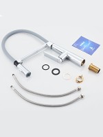 Смеситель для кухни Haiba HB73827 хром