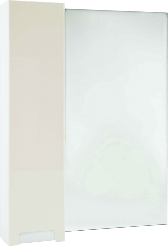 Зеркало Bellezza Пегас L 70 бежевое