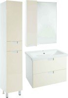 Зеркало Bellezza Пегас L 70 бежевое