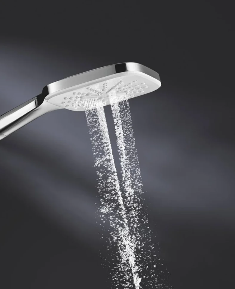 Душевая лейка Grohe Rainshower SmartActive 26551LS0 белая луна