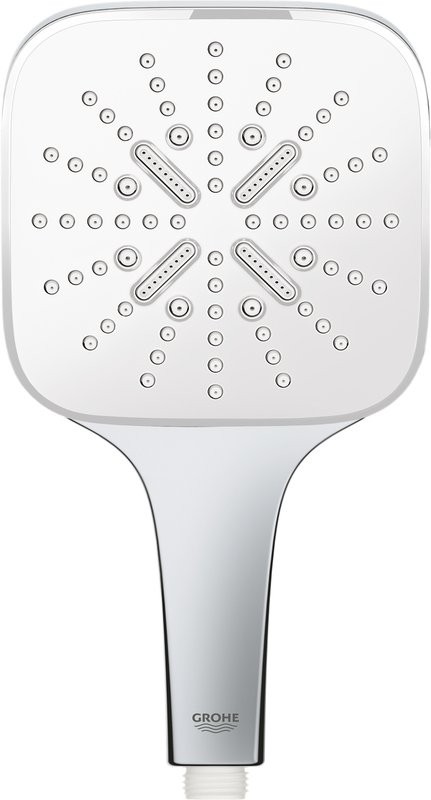 Душевая лейка Grohe Rainshower SmartActive 26551LS0 белая луна
