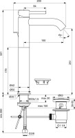 Смеситель для раковины Ideal Standard Ceraline BC194XG черный