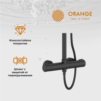 Душевая стойка Orange Thermo Thermo T02S3-912b