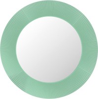 Зеркало круглое Laufen Kartell by Laufen 80 изумрудное, с подсветкой