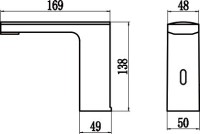 Смеситель для раковины Savol S-GY8897H черный матовый