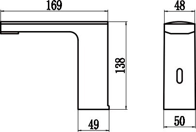 Смеситель для раковины Savol S-GY8897H черный матовый