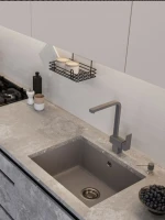 Мойка кухонная Emar Quartz EMQ-1555.P Алмаз Мойка кухонная Emar Quartz EMQ-1555.P Алмаз