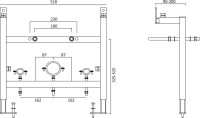 Комплект Унитаз подвесной BOCCHI V-Tondo 1416-001-0129 белый глянцевый + Крышка A0302-001 с микролифтом, глянцевая белая + Инсталляция STWORKI + Кнопка 230823 хром матовый + Биде + Инсталляция
