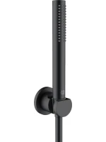 Душевой гарнитур Kludi Nova Fonte Puristic 2085039-15 черный Душевой гарнитур Kludi Nova Fonte Puristic 2085039-15 черный