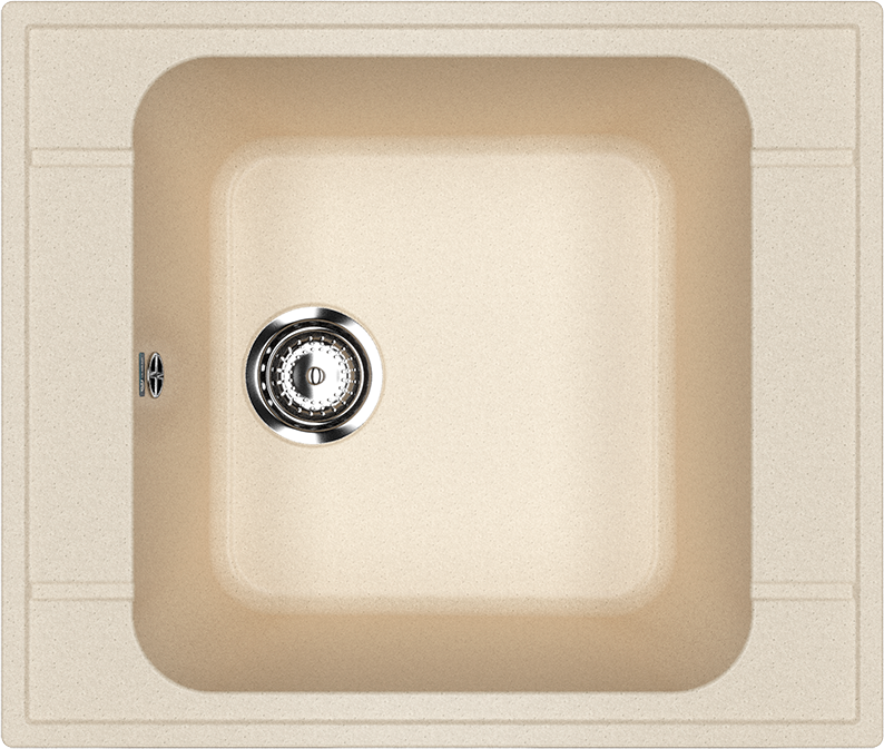 Мойка кухонная Ulgran U-604 -328 бежевая