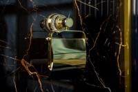 Держатель туалетной бумаги Boheme Aura 10241-G gold