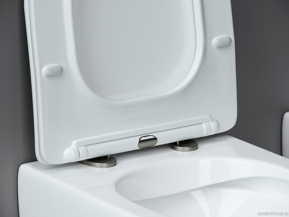 Комплект Унитаз подвесной Ceramicanova Metropol CN4002 безободковый + Крепления Geberit Duofix 111.815.00.1 к стене + Звукоизоляция + Инсталляция UP 320 111.300.00.5 + Кнопка Sigma 01 115.770.11.5 белая