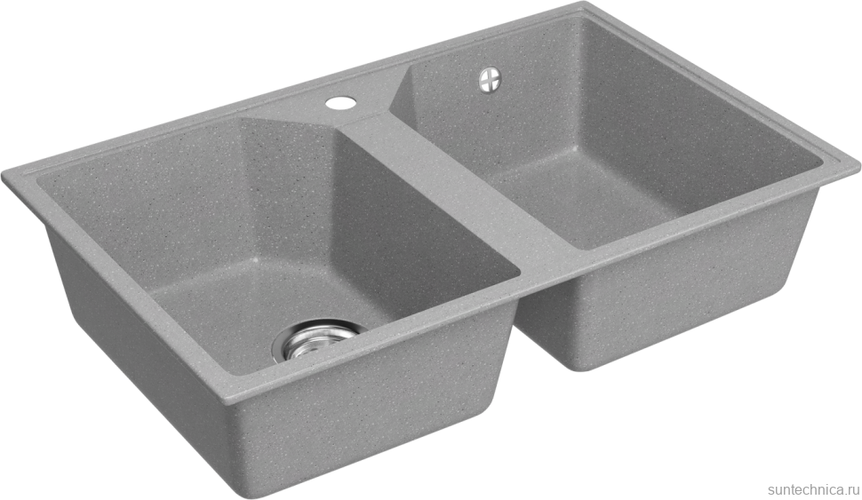 Мойка кухонная Domaci Палермо PR-770-003 серая