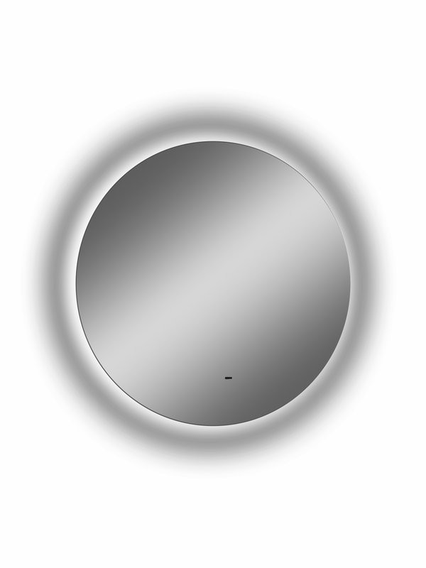 Зеркало круглое CONTINENT Ledh Ajour 90 см, сенсорное, с нейтральной подсветкой
