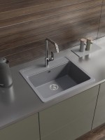 Мойка кухонная Domaci Болонья М-09-005 серая Мойка кухонная Domaci Болонья М-09-005 серая