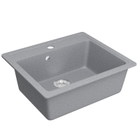 Мойка кухонная Domaci Болонья М-09-005 серая Мойка кухонная Domaci Болонья М-09-005 серая