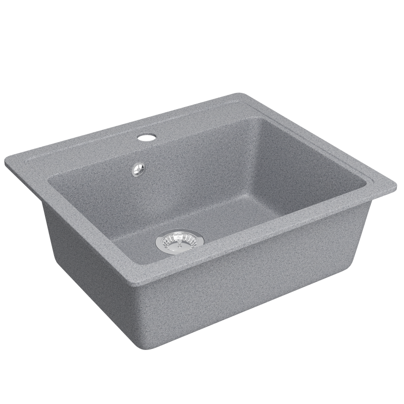 Мойка кухонная Domaci Болонья М-09-005 серая