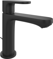 Смеситель для раковины Hansgrohe Rebris S 72517670 с донным клапаном, черный матовый