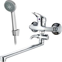 Смеситель с длинным изливом для ванны D-lin D140428 хром