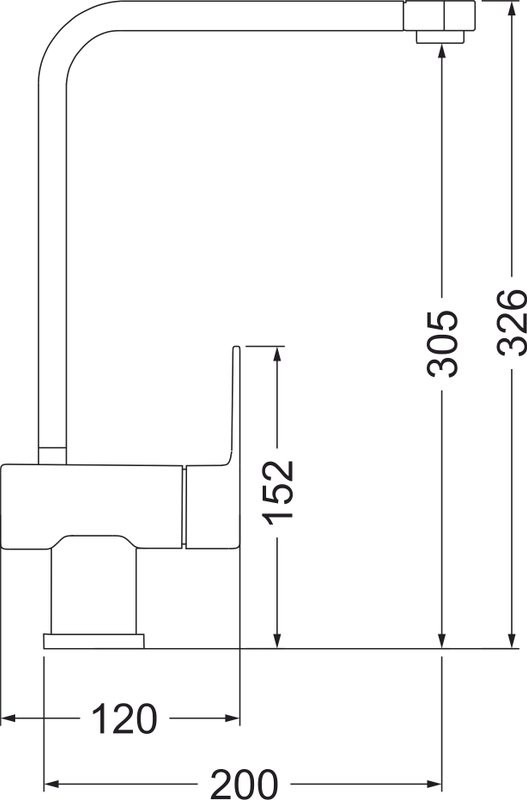 Смеситель для кухни Domaci Солерно DC-3014 берилл