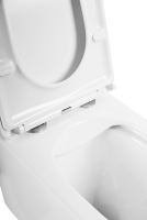 Комплект Унитаз подвесной BelBagno Ardente-R BB520CHR безободковый + Крышка BB2322SC с микролифтом + Инсталляция Geberit Duofix Delta 458.149.21.1 с кнопкой смыва, хром + Звукоизоляция