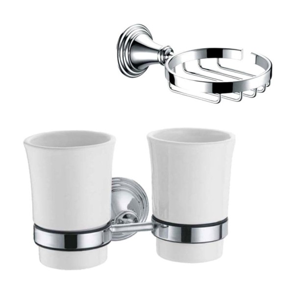 Набор Стакан Fixsen Best 71607 + Мыльница 71609