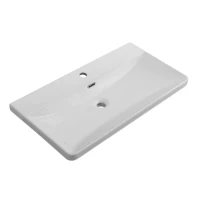 Тумба с раковиной BelBagno Due 80 ручки матовый темный никель, bianco lucido