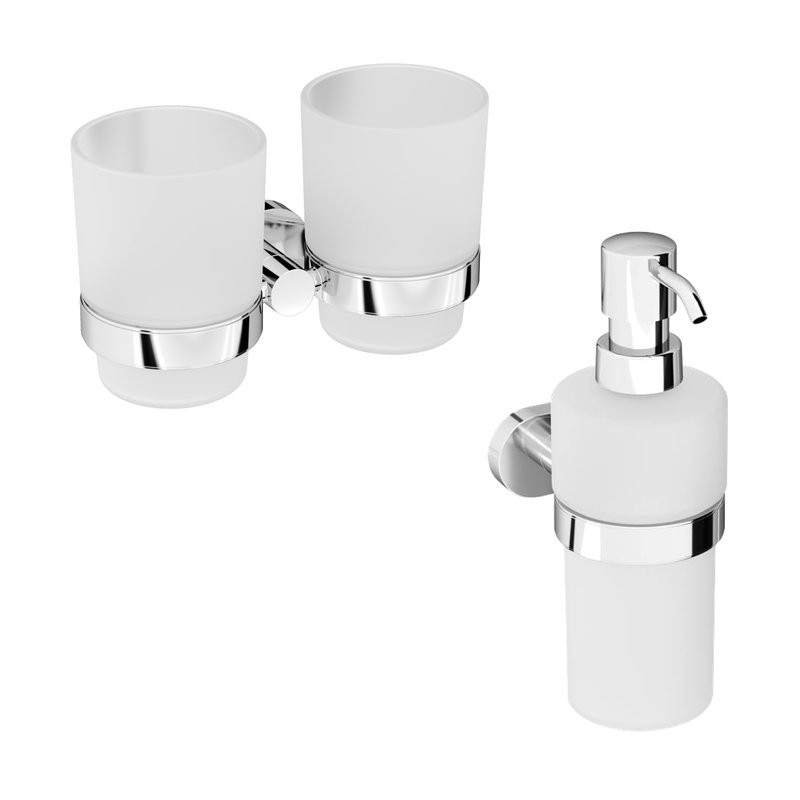 Набор Стакан AM.PM Sense A74343400 + Дозатор A7436900