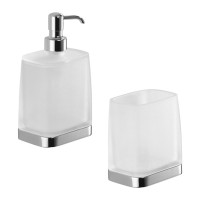 Набор Стакан Colombo Design Time W4202.000 + Дозатор W4280.000 Набор Стакан Colombo Design Time W4202.000 + Дозатор W4280.000