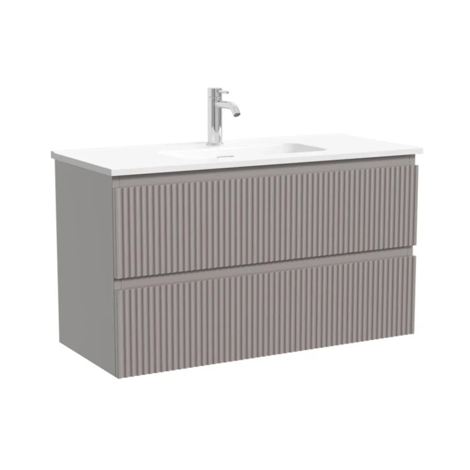 Тумба с раковиной Sancos Snob R 90 Doha Soft
