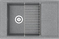 Комплект Мойка AQUATON Делия 78 серая + Измельчитель Zorg Inox D
