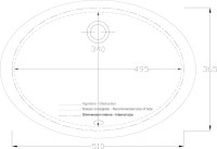 Раковина ArtCeram Diana DIL001