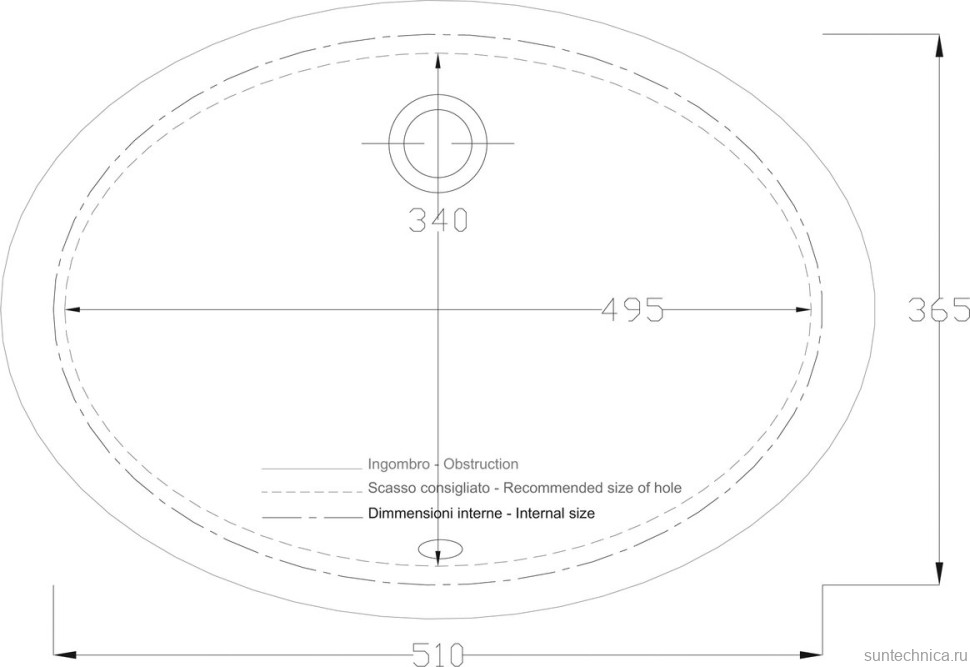 Раковина ArtCeram Diana DIL001