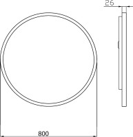 Мебель для ванной комнаты Armadi Art Vallessi 80 матовый кашемир Мебель для ванной комнаты Armadi Art Vallessi 80 матовый кашемир