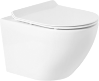 Комплект Унитаз подвесной BelBagno Sfera-r BB046CH-TOR безободковый + Крышка Piano BB2111SC с микролифтом + Инсталляция Geberit Duofix Delta 458.163.21.1 с кнопкой смыва, хром + Звукоизоляция
