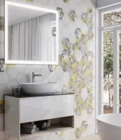 Зеркало KERAMA MARAZZI Mio 100 белое, с подсветкой