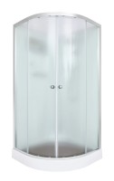 Душевая кабина DTO D D08 профиль хром, стекло матовое