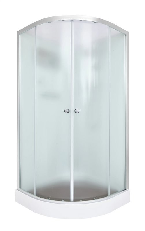 Душевая кабина DTO D D08 профиль хром, стекло матовое