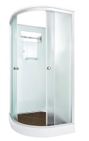 Душевая кабина DTO D D08 профиль хром, стекло матовое