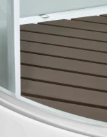 Душевая кабина DTO D D08 профиль хром, стекло матовое