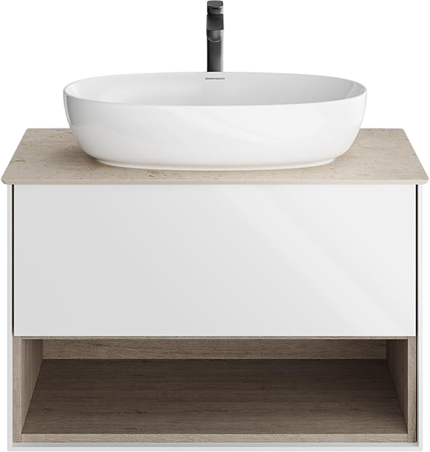 Тумба под раковину KERAMA MARAZZI Plaza Modern 80 белая