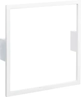 Тумба с раковиной La Fenice Cubo 80 подвесная, cappuccino, ручка белая, раковина Cubo 80