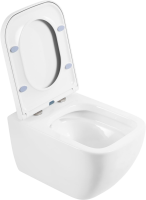 Комплект Унитаз подвесной BelBagno Alpina BB10100CHR безободковый + Крышка BB309SC с микролифтом + Инсталляция Geberit Duofix Delta 458.163.21.1 с кнопкой смыва, хром + Звукоизоляция