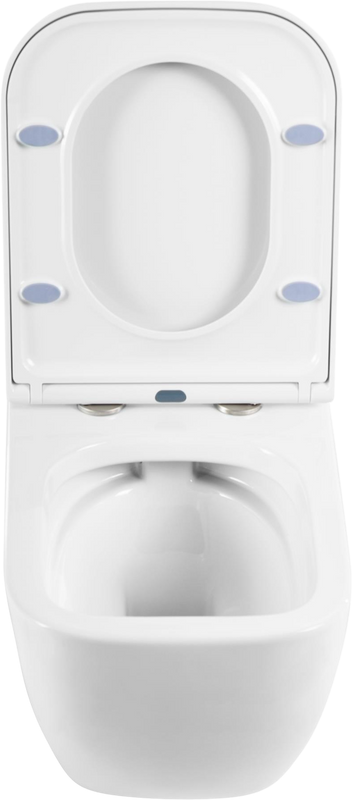 Комплект Унитаз подвесной BelBagno Alpina BB10100CHR безободковый + Крышка BB309SC с микролифтом + Инсталляция Geberit Duofix Delta 458.163.21.1 с кнопкой смыва, хром + Звукоизоляция