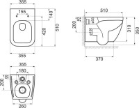Комплект Унитаз подвесной BelBagno Alpina BB10100CHR безободковый + Крышка BB309SC с микролифтом + Инсталляция Geberit Duofix Delta 458.163.21.1 с кнопкой смыва, хром + Звукоизоляция