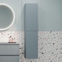 Шкаф пенал для ванной Aquanet Джейн мисти грин