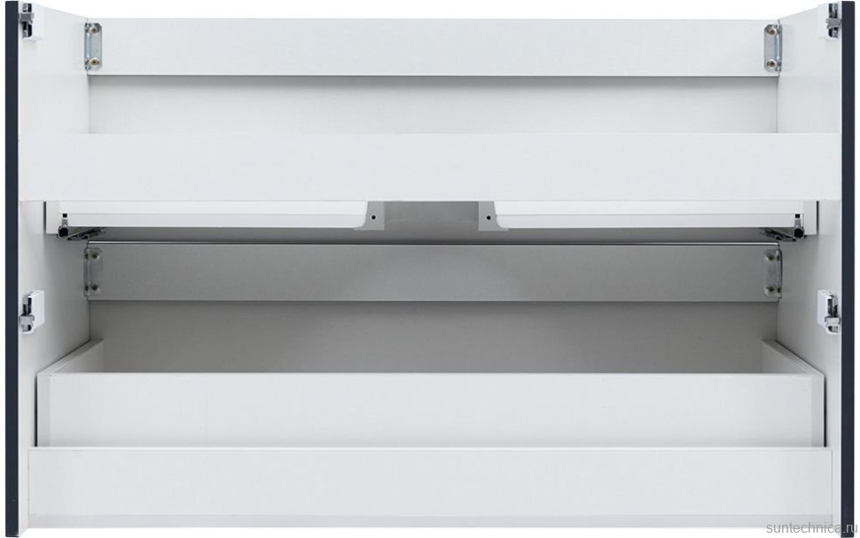 Тумба под раковину без столешницы Aquanet Джейн (Flat) 100 подвесная, маренго